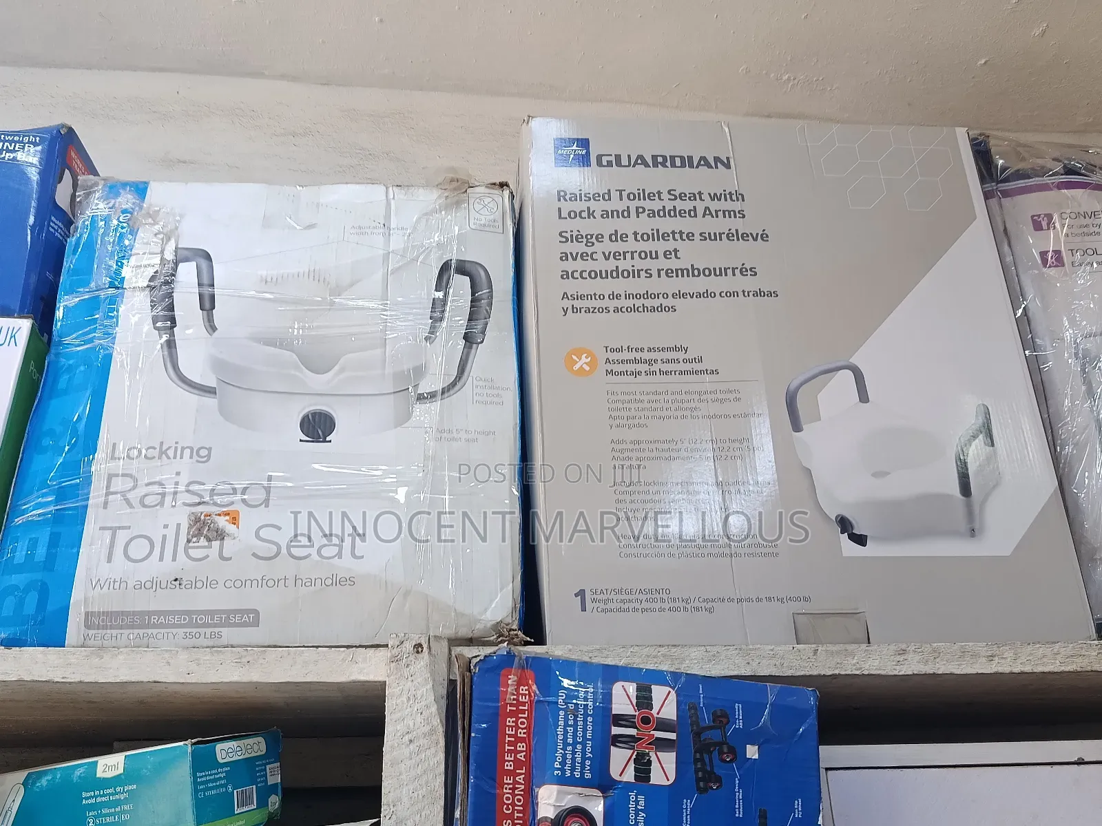 Toilet Raiser With Handle