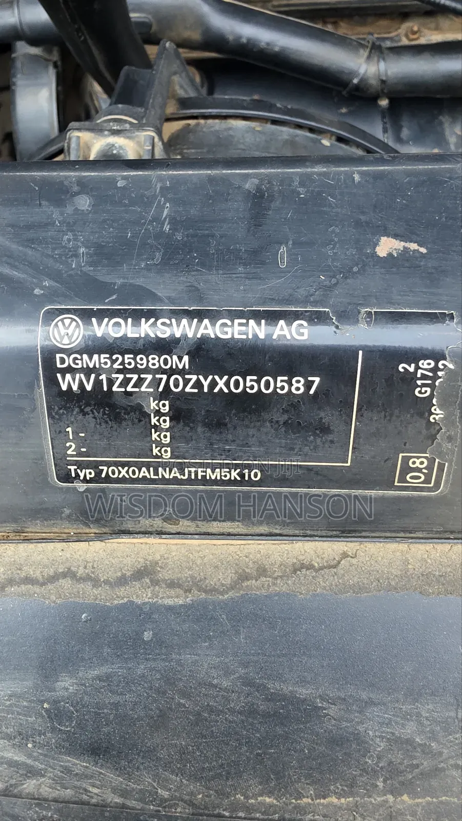 Volkswagen Transporter 2003 White