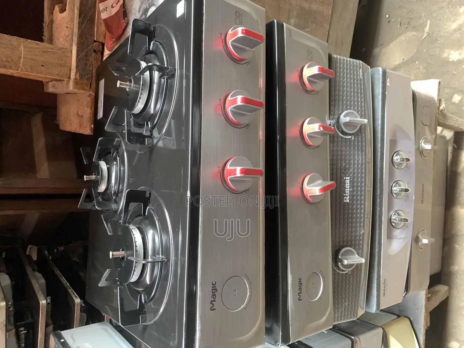 Table Top Gas Three Burners