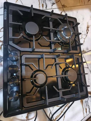 Original Bosch Built-in Luxury Black Stainless 4 Burners Gas Cooker