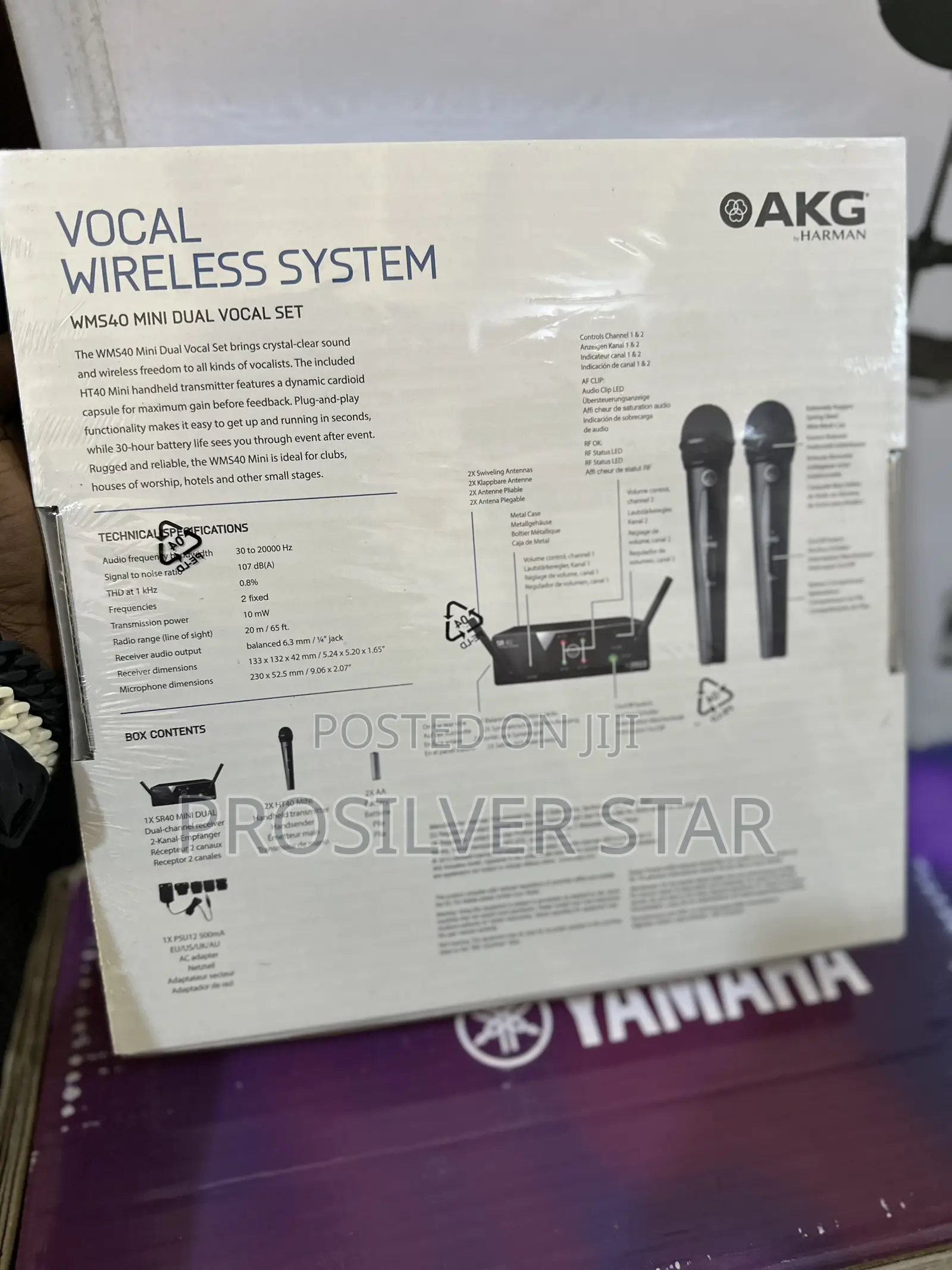 Akh 2handle Wireless Microphone