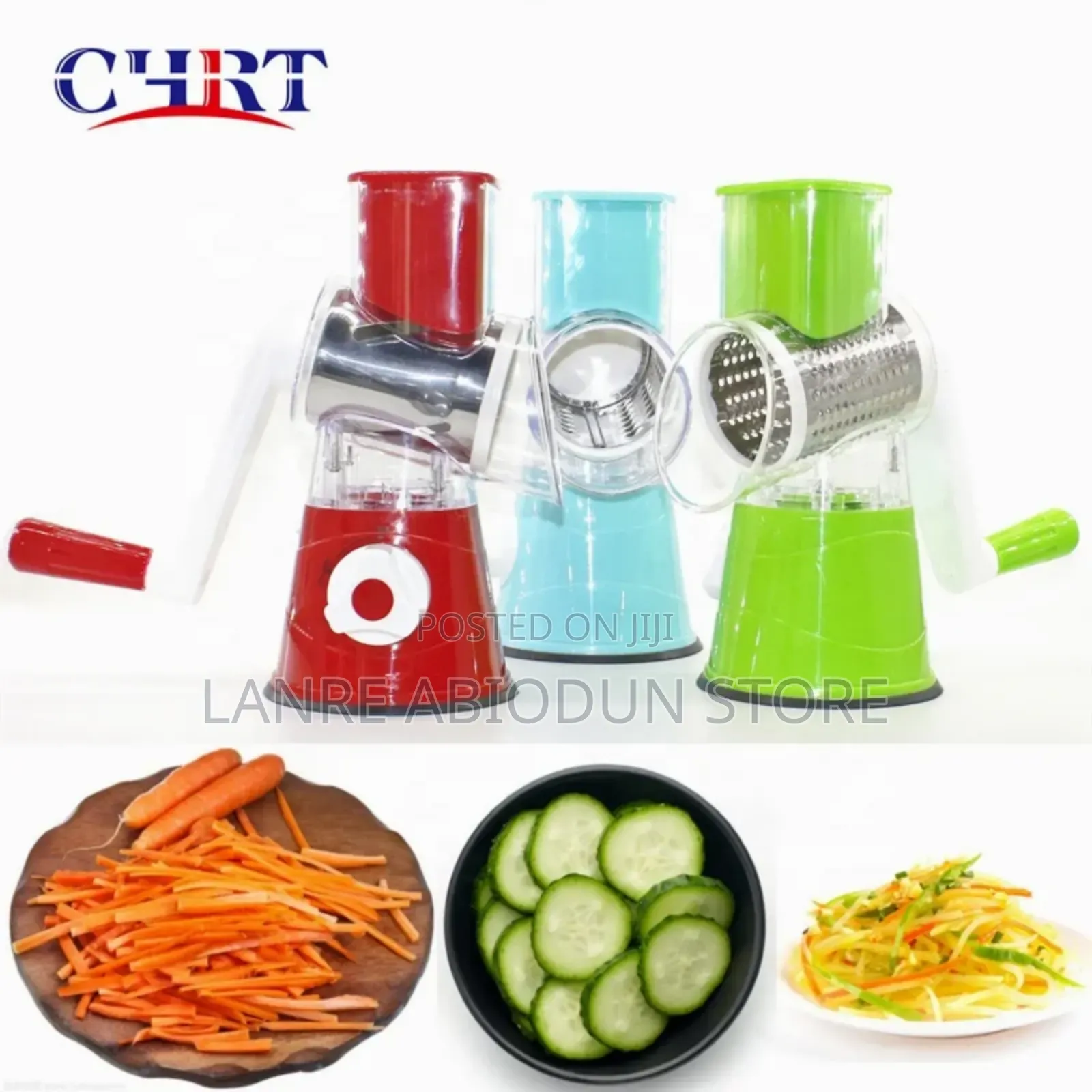 Manuel Vegetable and Fruit Chopper (3 in 1)
