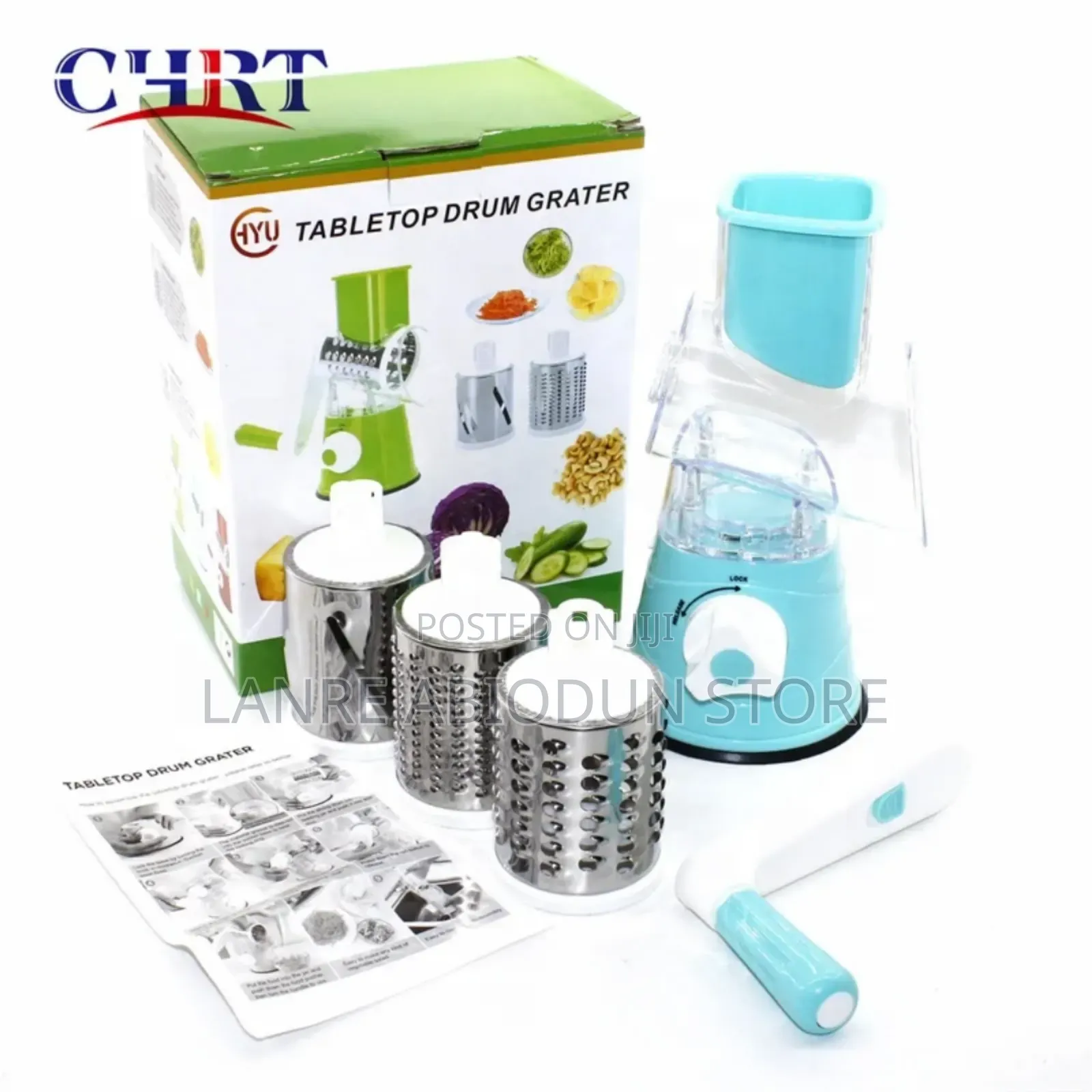 Manuel Vegetable and Fruit Chopper (3 in 1)