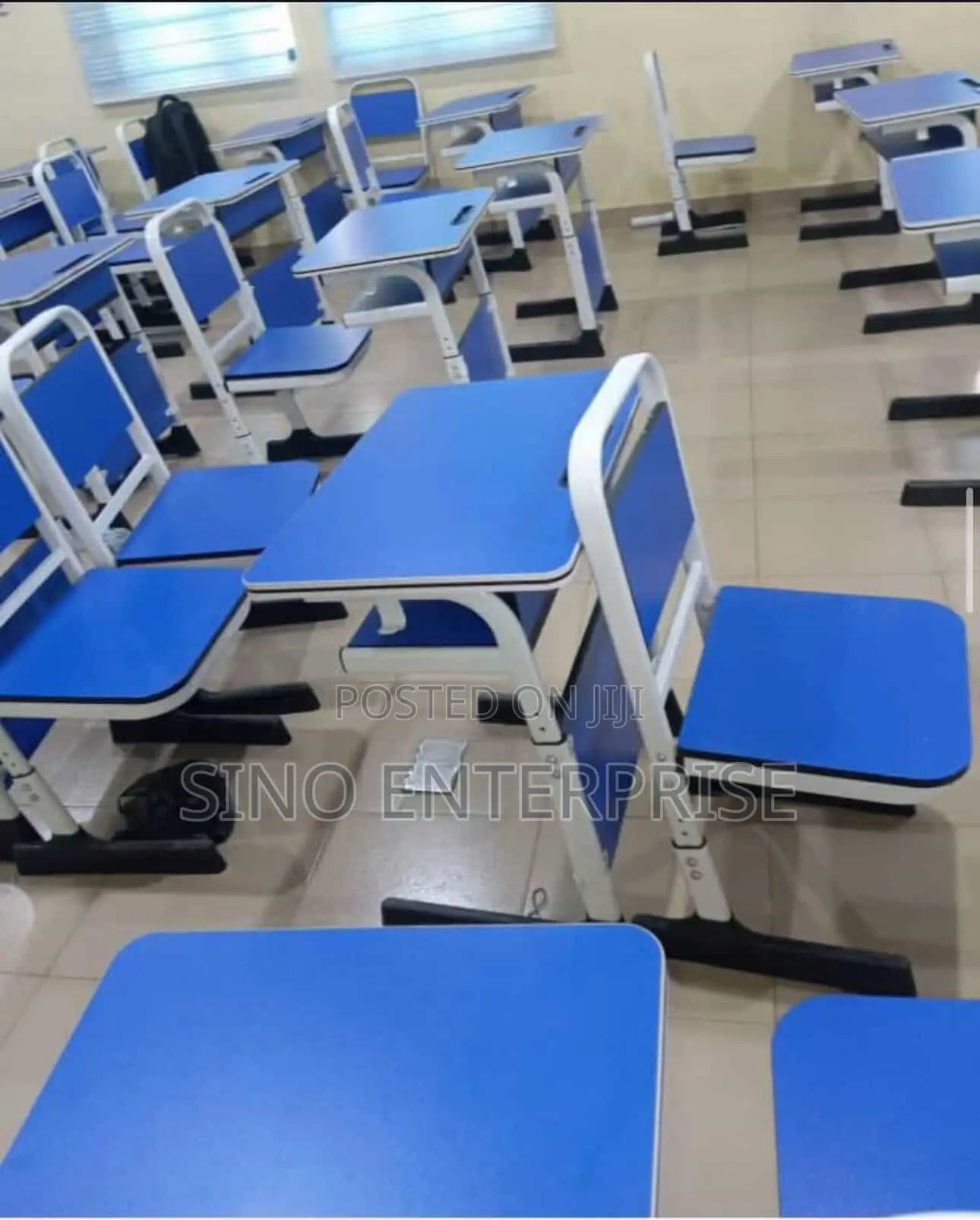 School Classroom Student Desk and Chair Adjustable School Tables