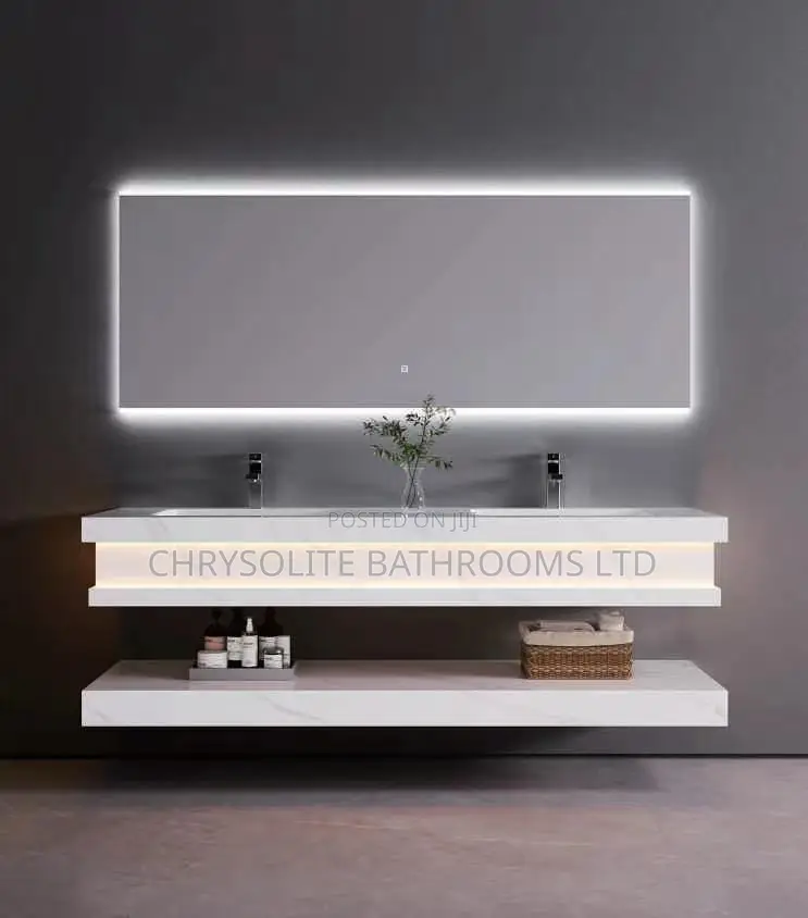 Vanity Cabinet With Led Mirror