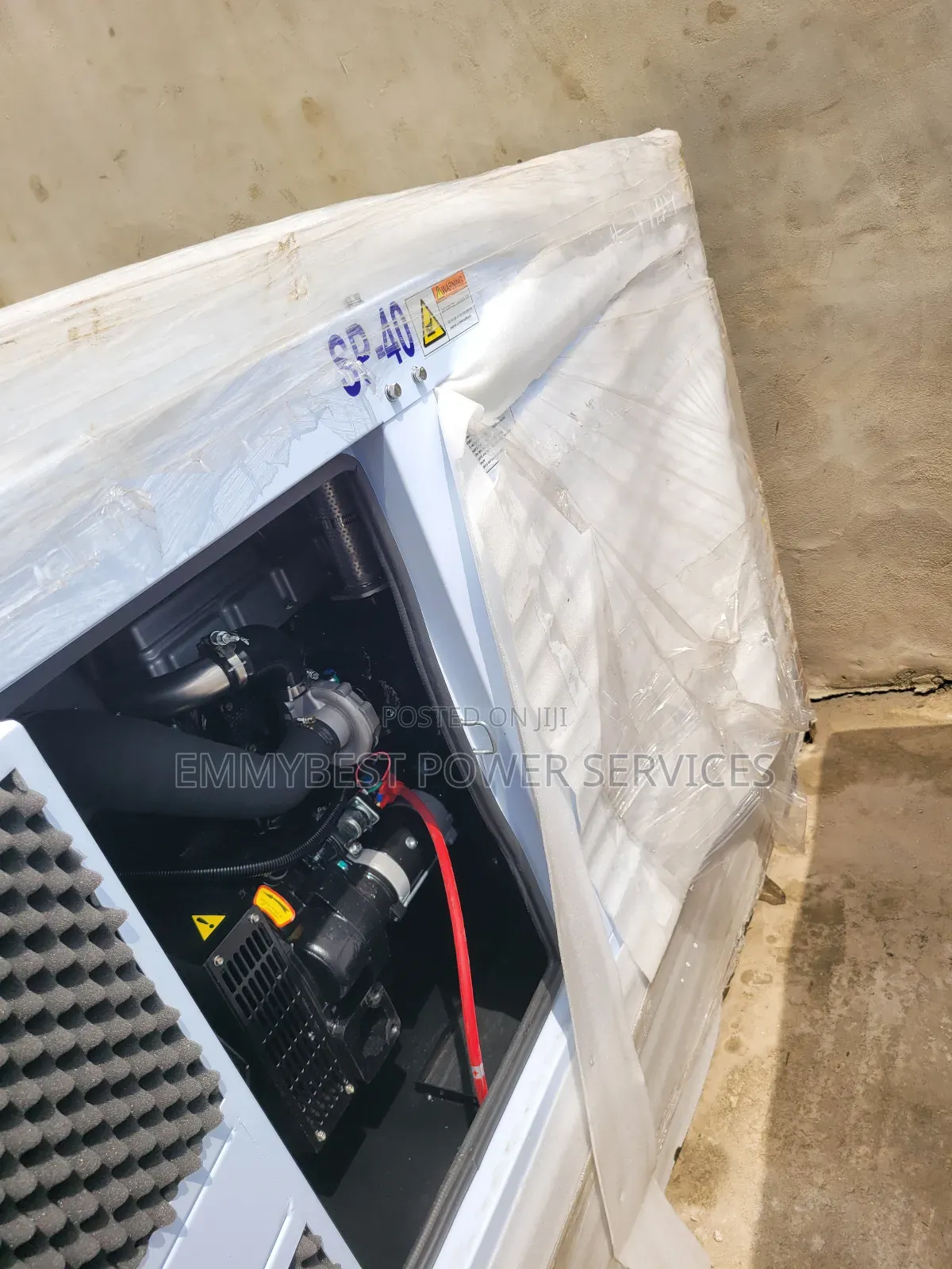 High Efficiency Low Diesel Consumption Soundproof Generator 40kva