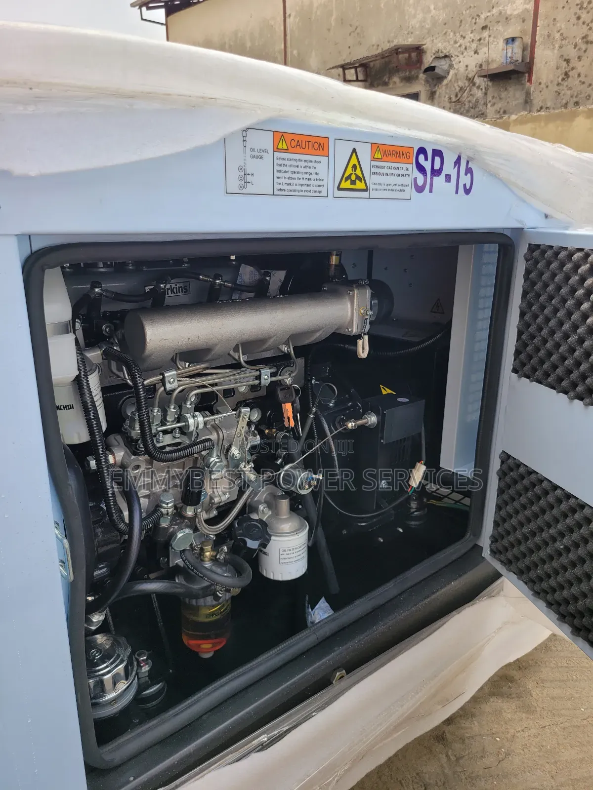 15kva Silent Canopy Perkins Lister