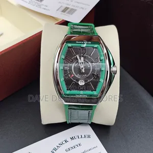 Franck Muller Leather Watch Automatic