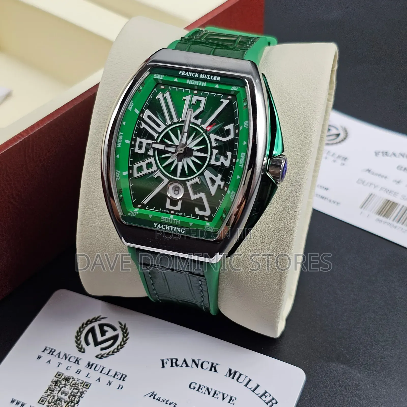 Franck Muller Leather Watch Automatic