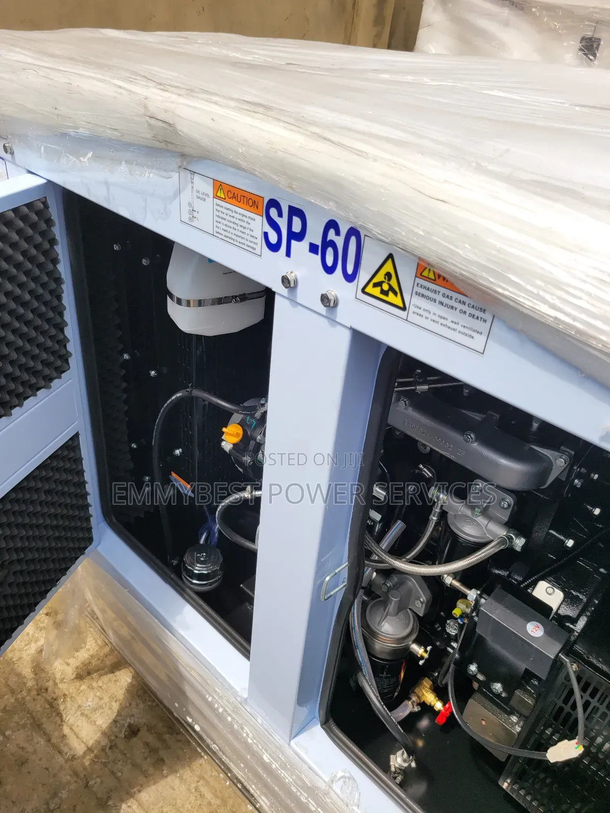 Low Diesel Use 60kva Low Noise Generator