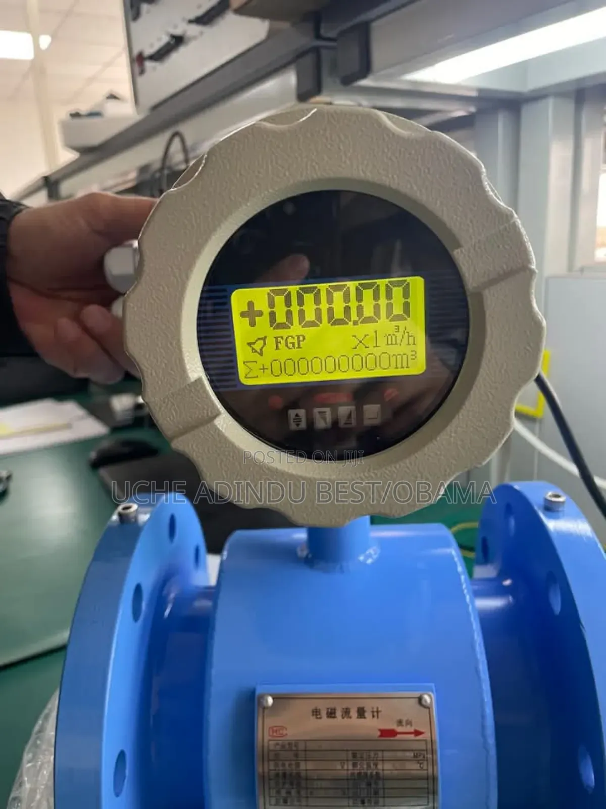 Digital Flow Meter Electromagnetic 10inches Dn250