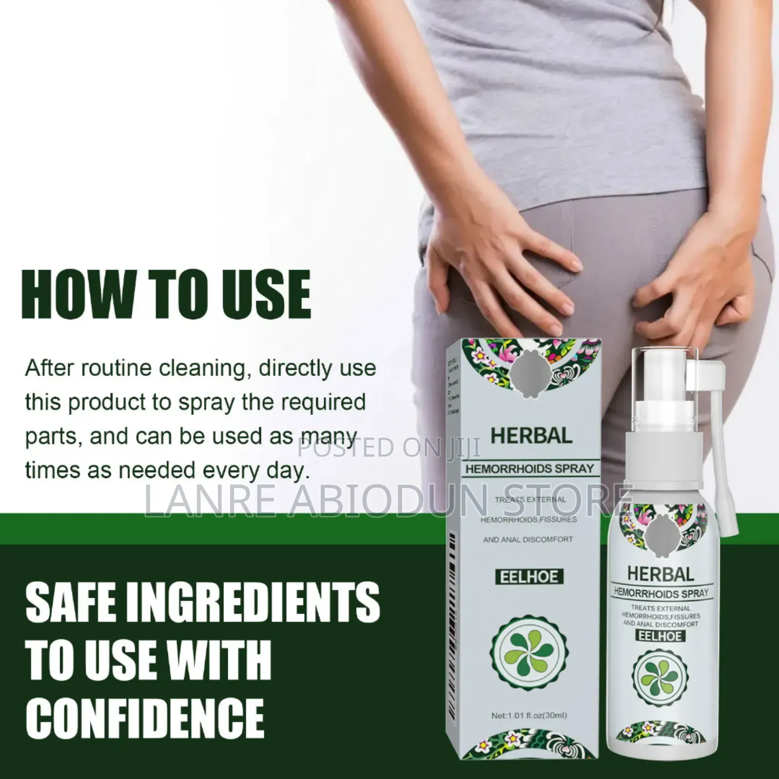 Effective Pile Herbal Spray