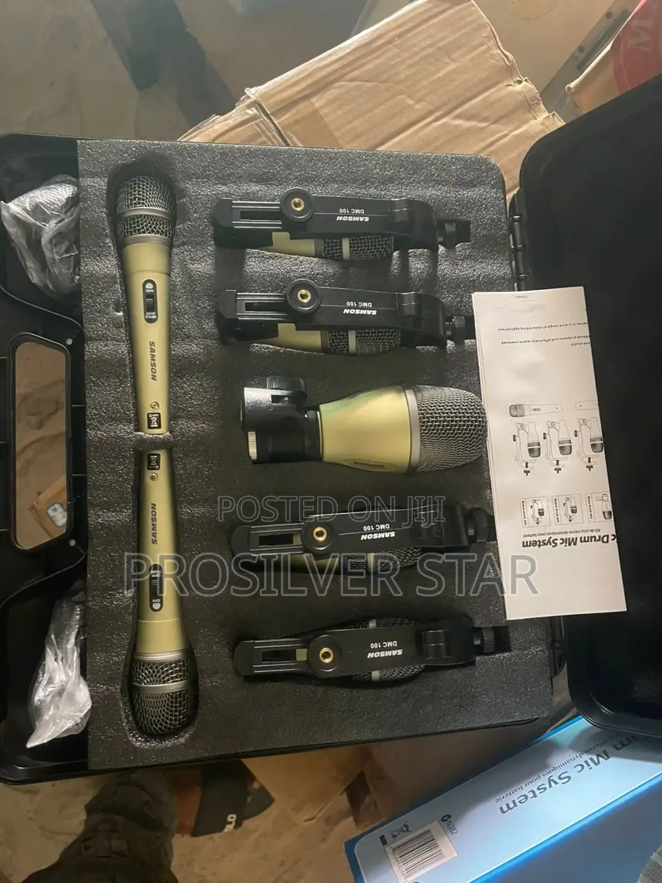 Samson 7pcs Drum Microphone