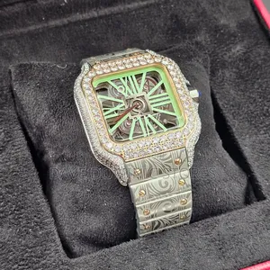 Top Quality Cartier Chain Watch With Ice Body