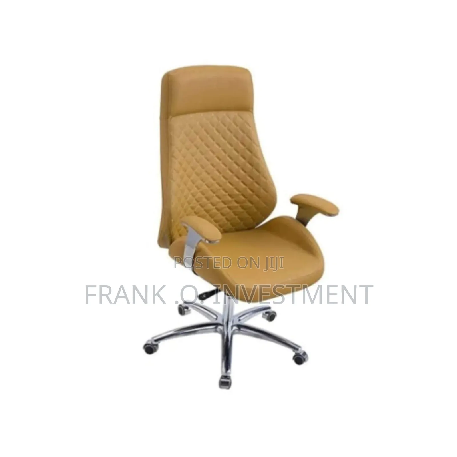 Executive Leather Swivel Office Chair