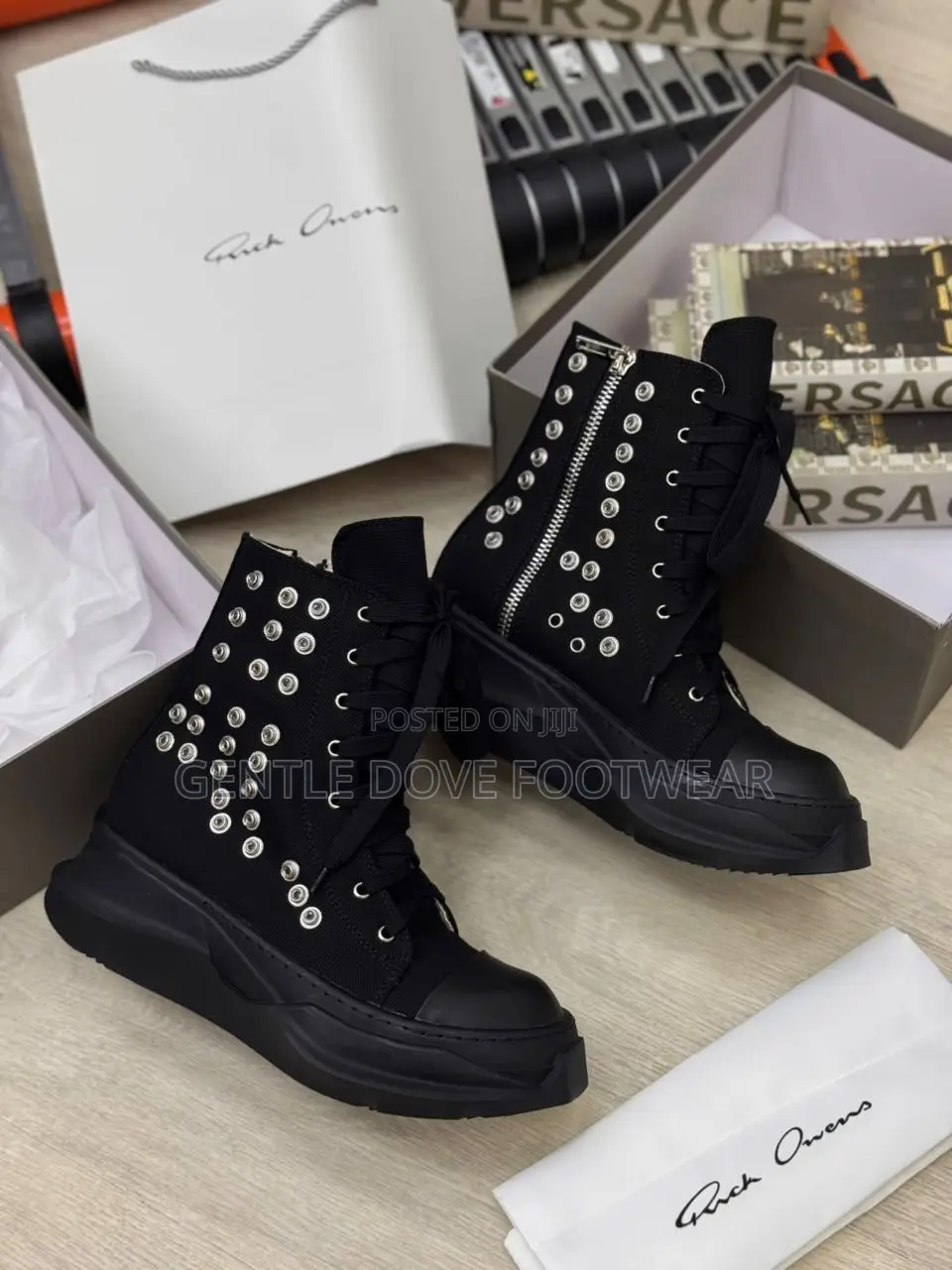 Rick Owen’S Angle Sneakers