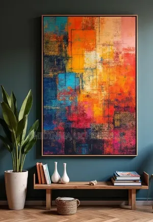 Modern Abstract Wall Art for Living Room