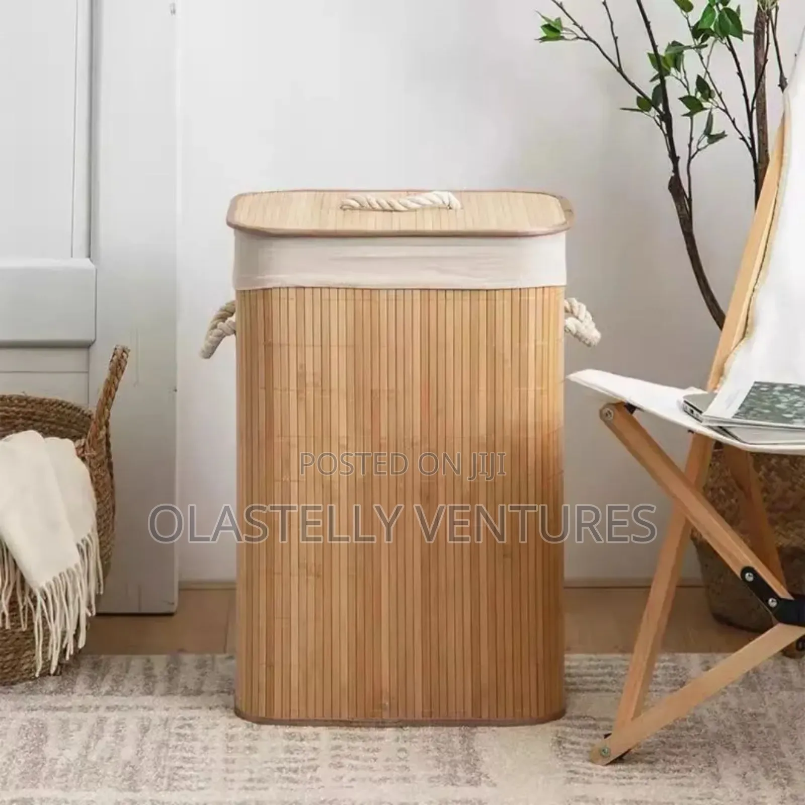Bamboo Laundry Storage 
Obi