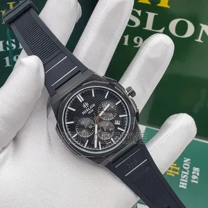 Hislon Designer Rubber Strap Watch for Men