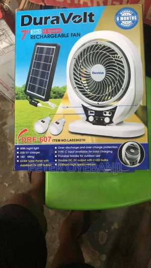 Duravolt Solar Fan
