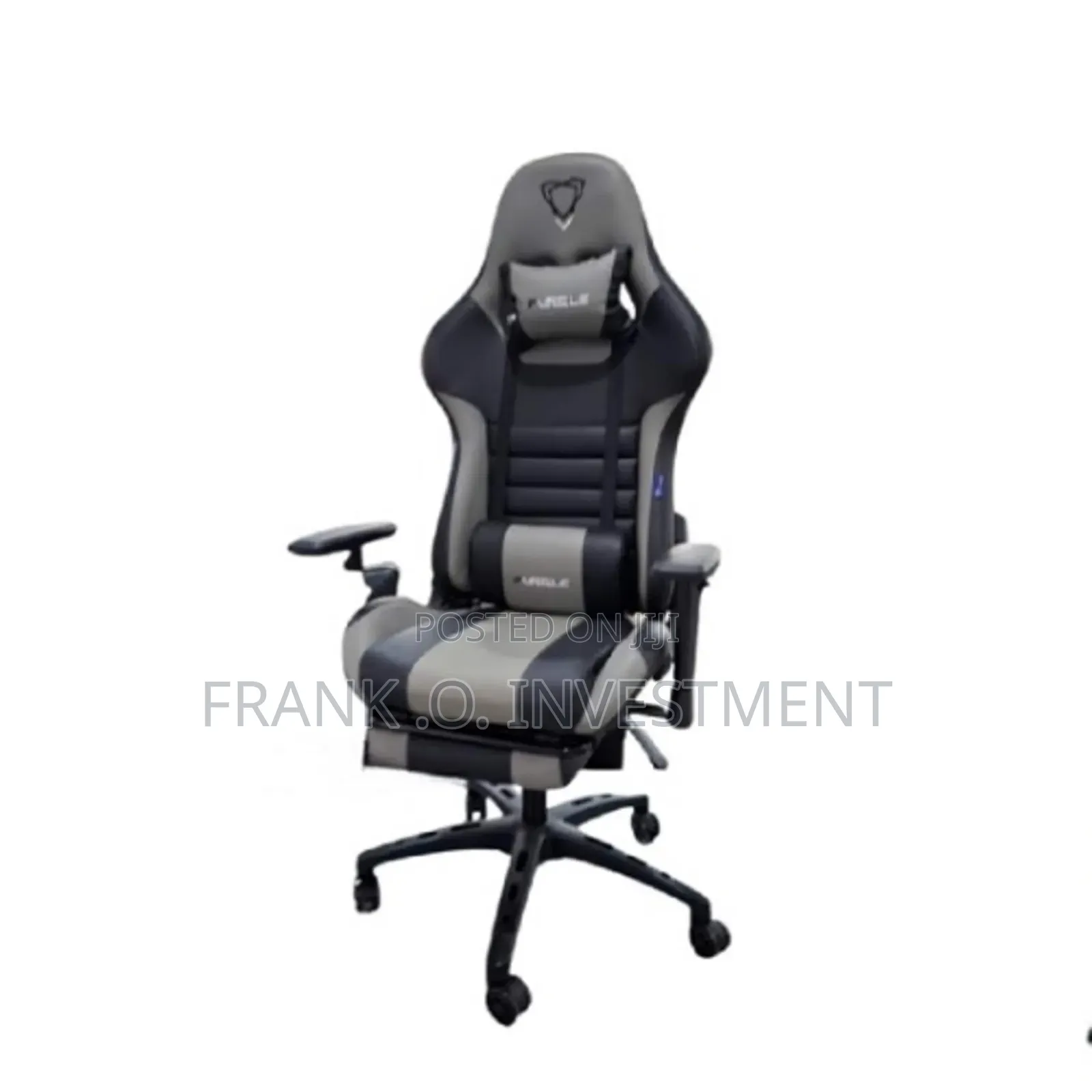 Furgle Gaming Ergonomic Chair - Black Gray