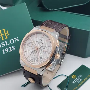 Hislon Designer Leather Watch