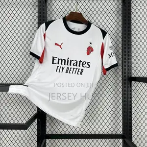 Ac Milan 2025/2026 White Away Jersey