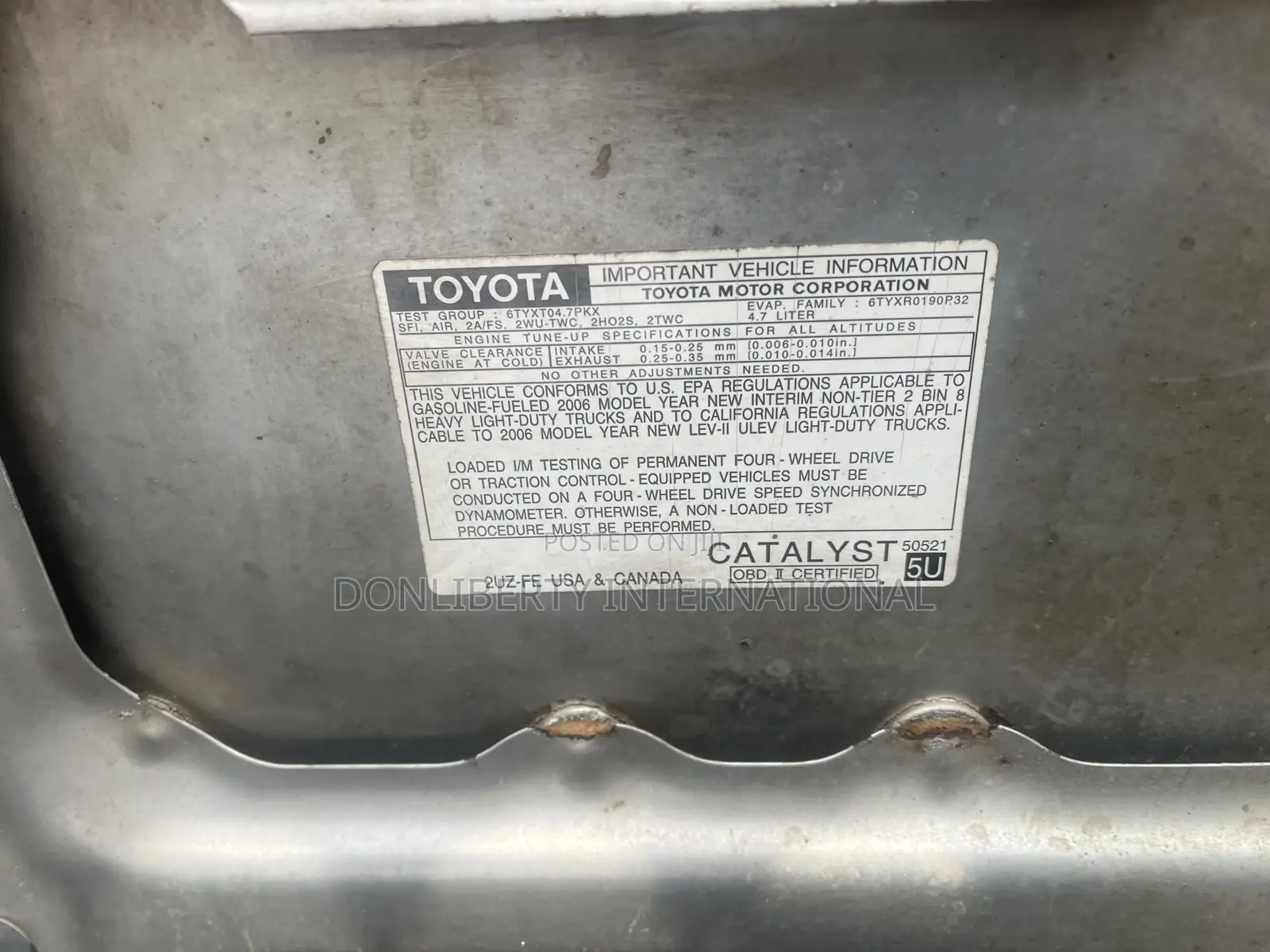 Toyota 4-Runner 2006 Silver