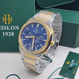 Hislon Chronograph Designer Chain Watch