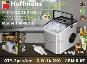 Hoffman Portable Ice Machine. Tem