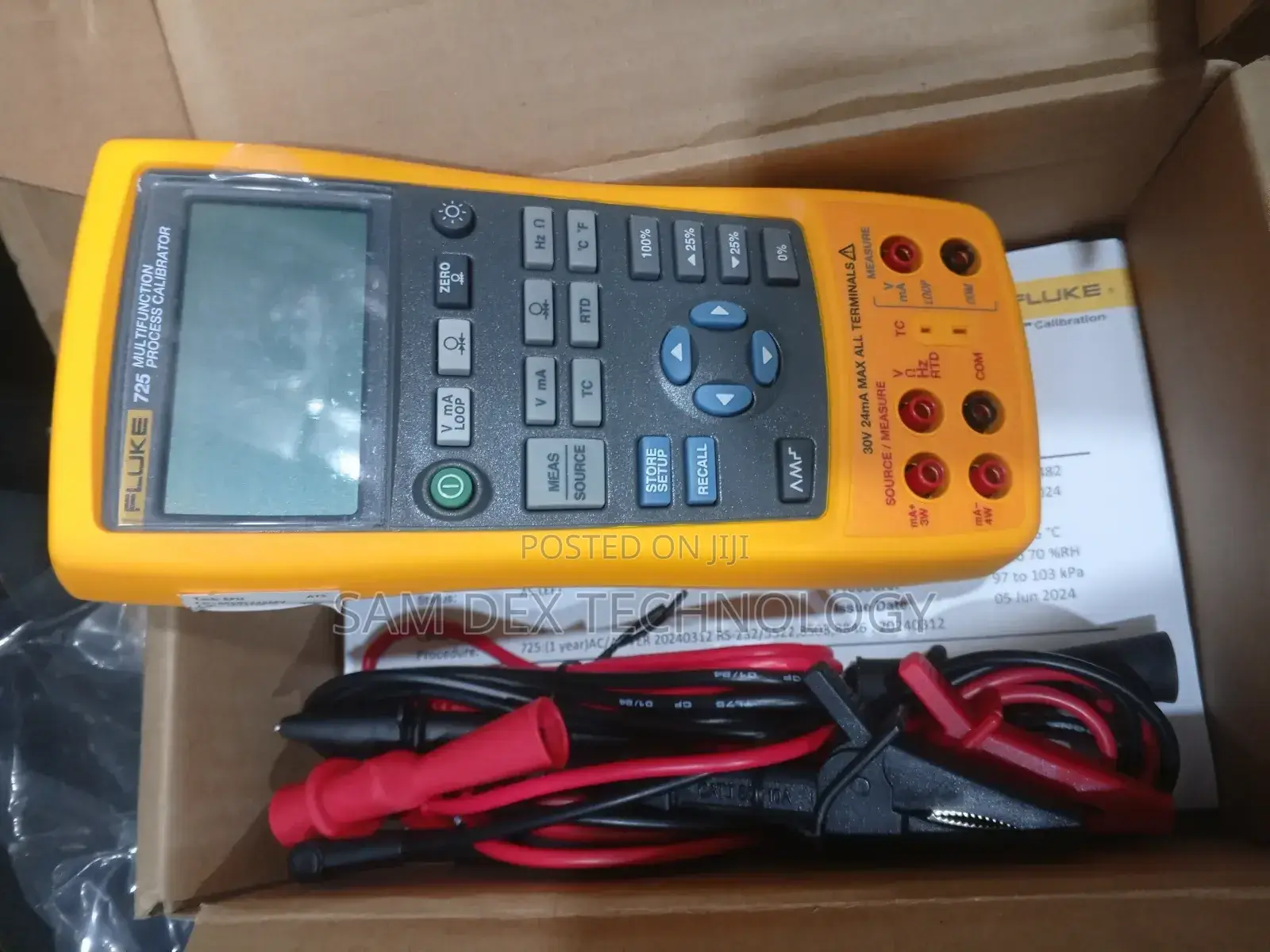 Fluke 725 Multifunction Process Calibrator
