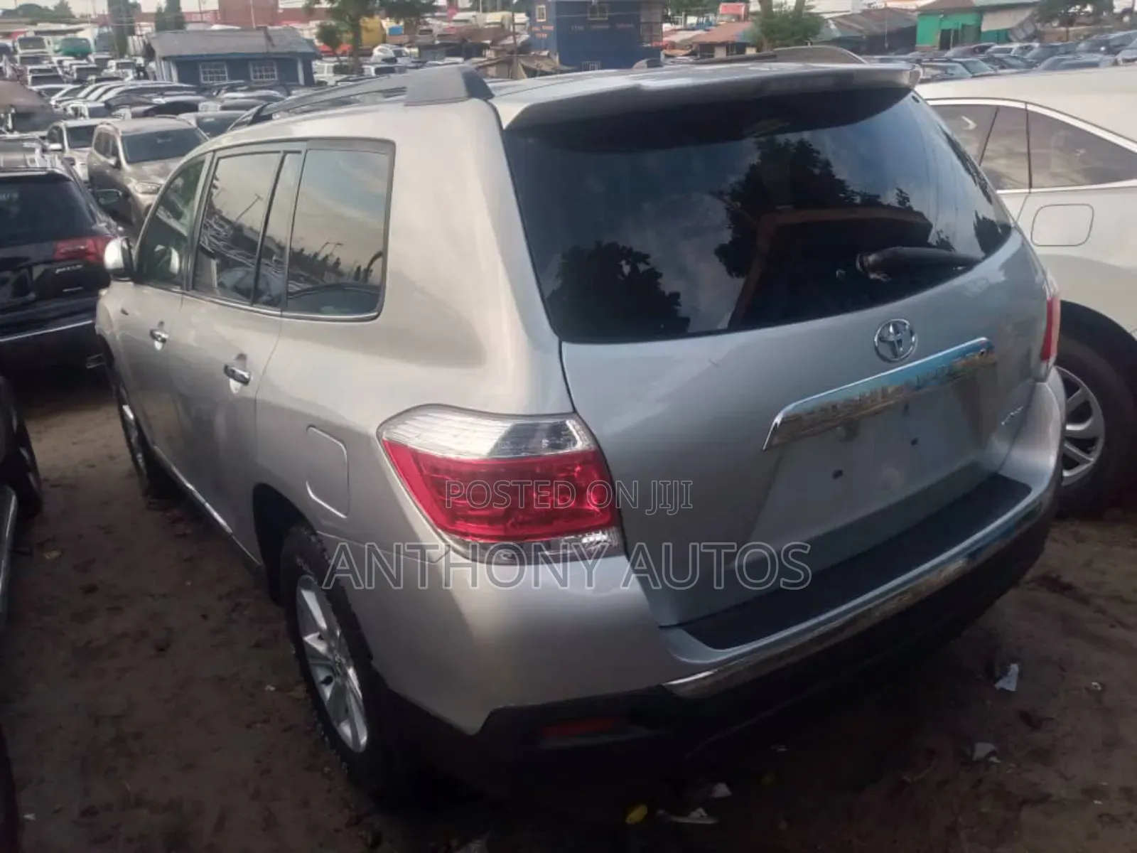 Toyota Highlander Limited 2012 Silver