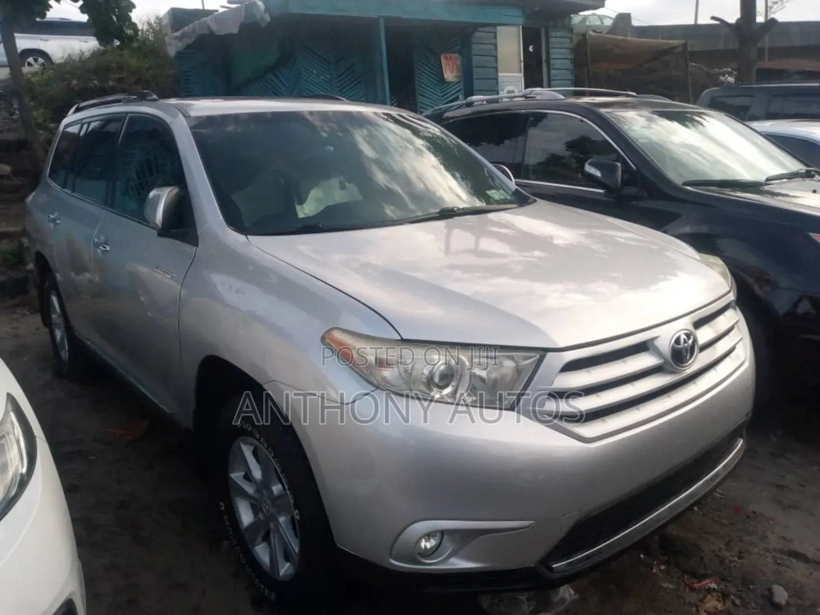 Toyota Highlander Limited 2012 Silver