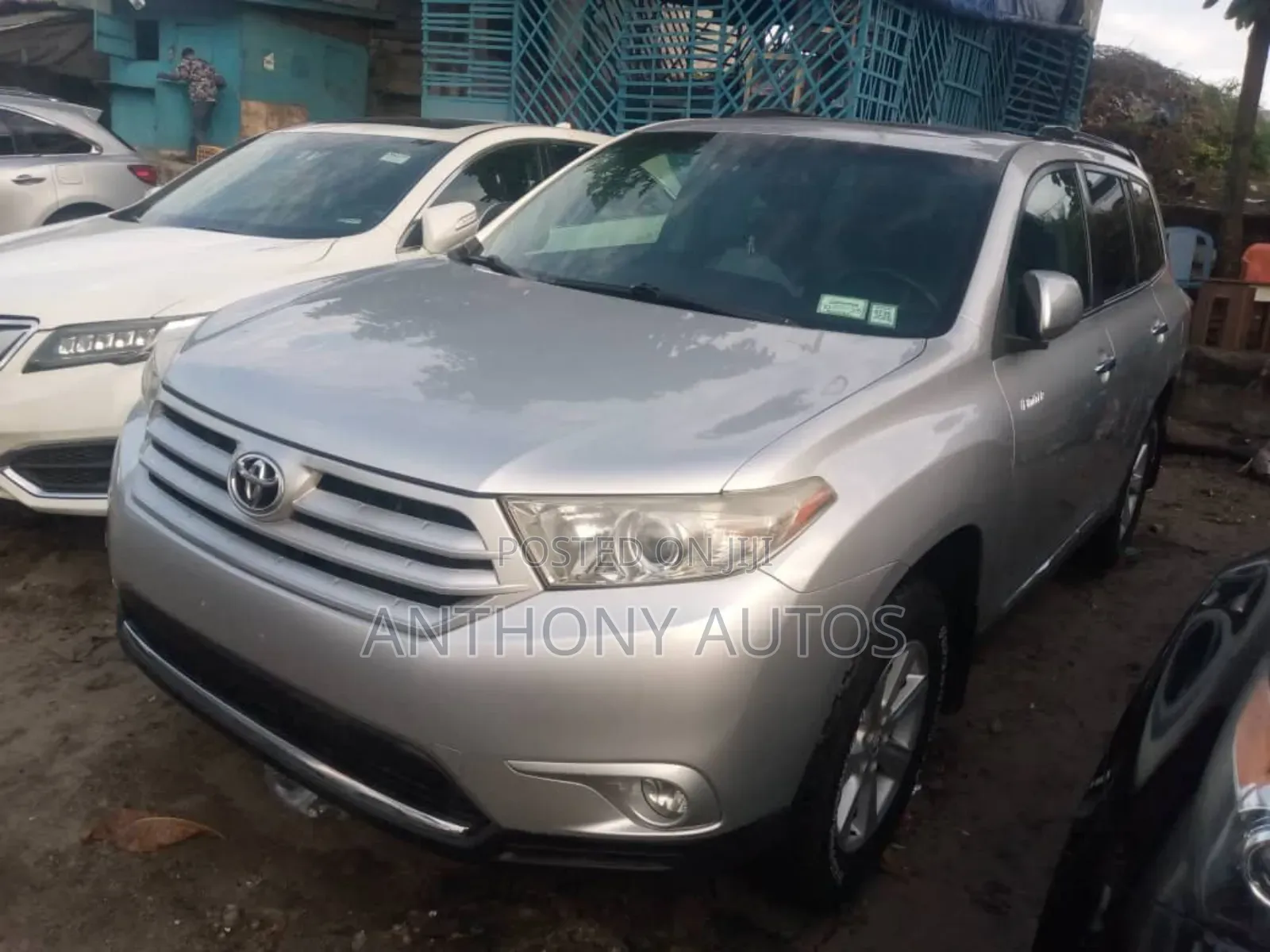 Toyota Highlander Limited 2012 Silver