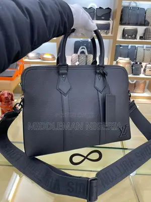 Louis Vuitton Genuine Leather Laptop Bag
