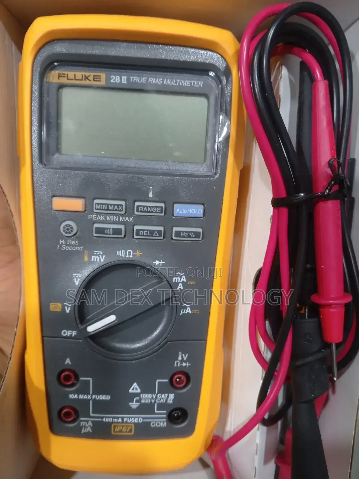 Fluke 28ii Rugged Ip 67 Digital Multimeter