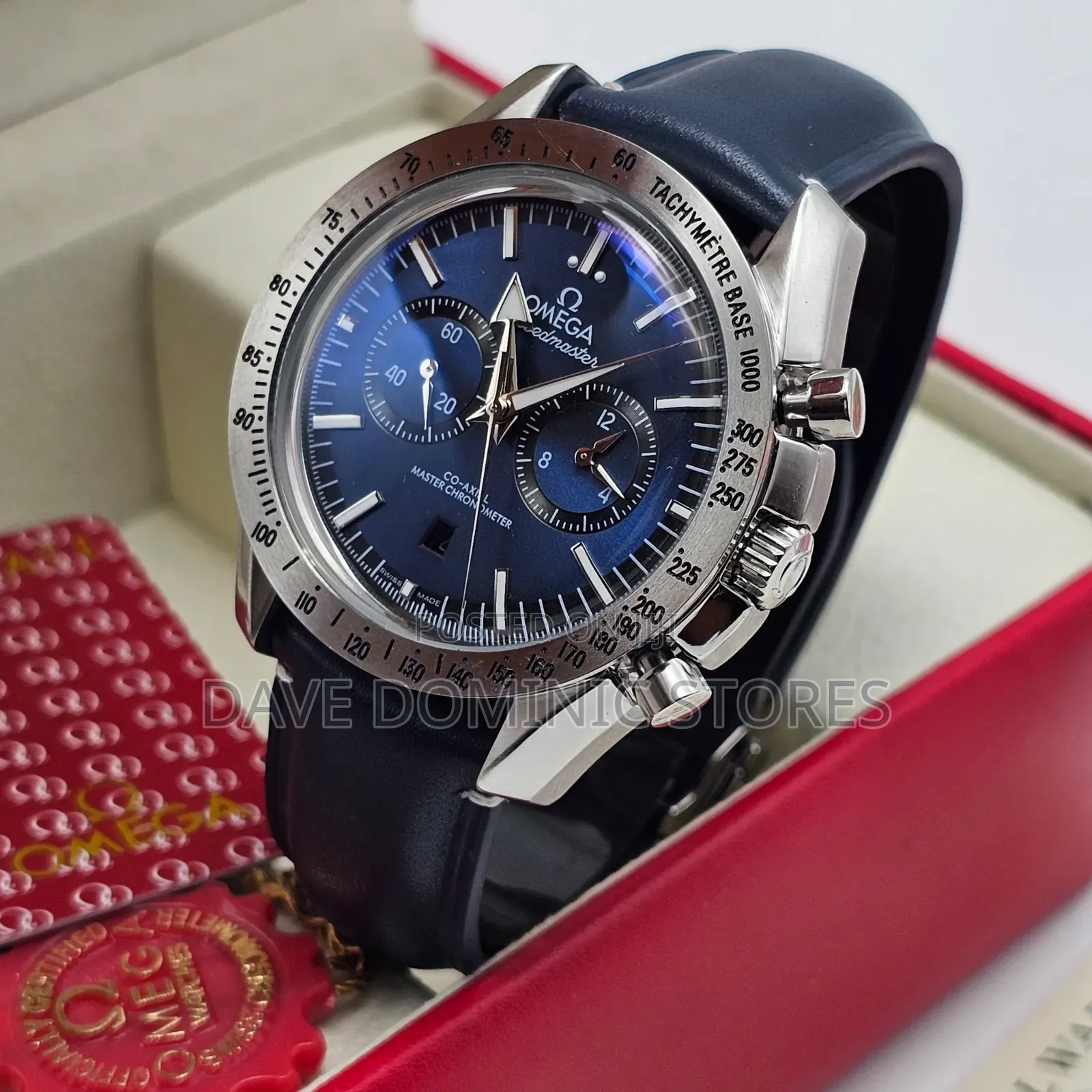 Omega Leather Watch Automatic Available