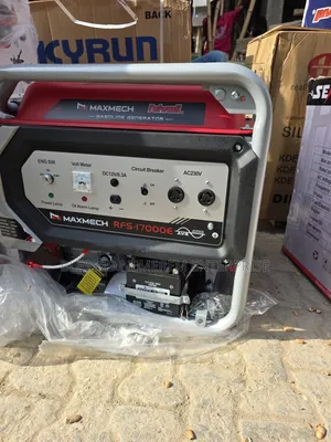 ■□Heavy-Duty Maxmech Petrol Generator 15kva 100%Copper Coil