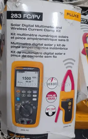 Fluke 283 Fc/Pv Solar Digital Multimeter and Wireless Current Clamp