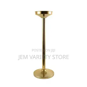 Quality Stainless Steel Champagne/Wine Stand. Wine and Gold