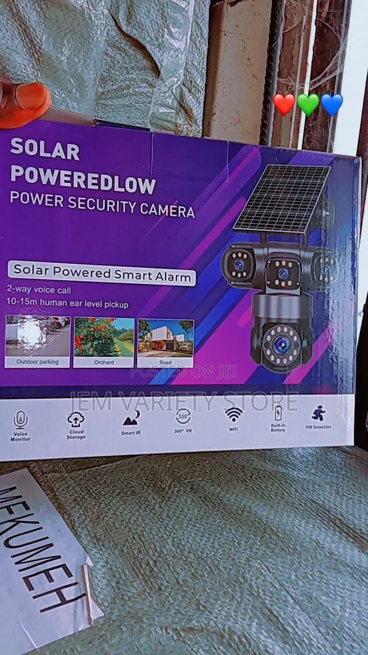 4in1 Solar Camera Purple Pack