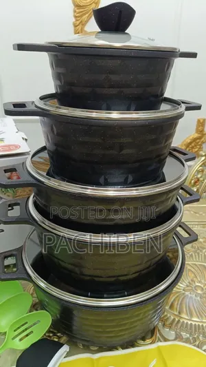 17 PCS MBH Granite Pot With Kitchen Accessories