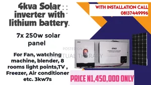 4kva Solar Inverter With Lithium Battery