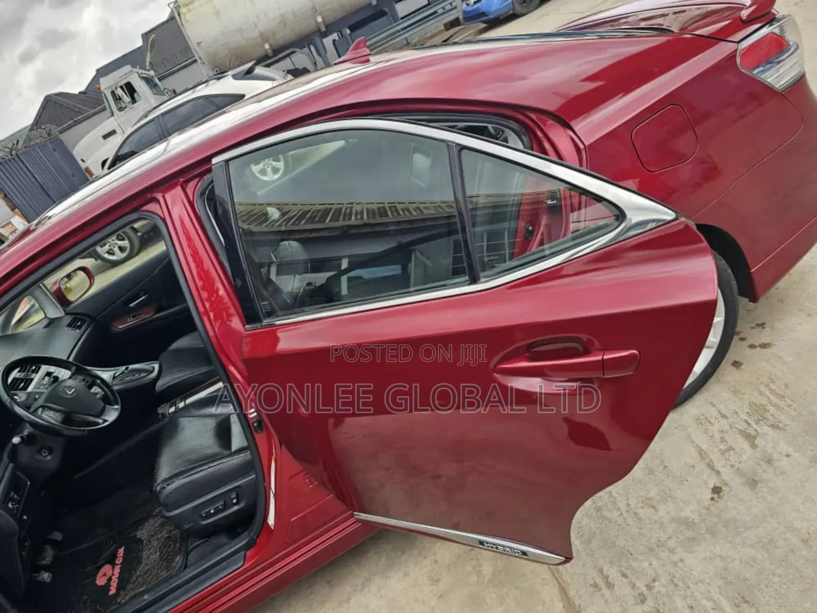 Lexus HS 250h 2010 Red