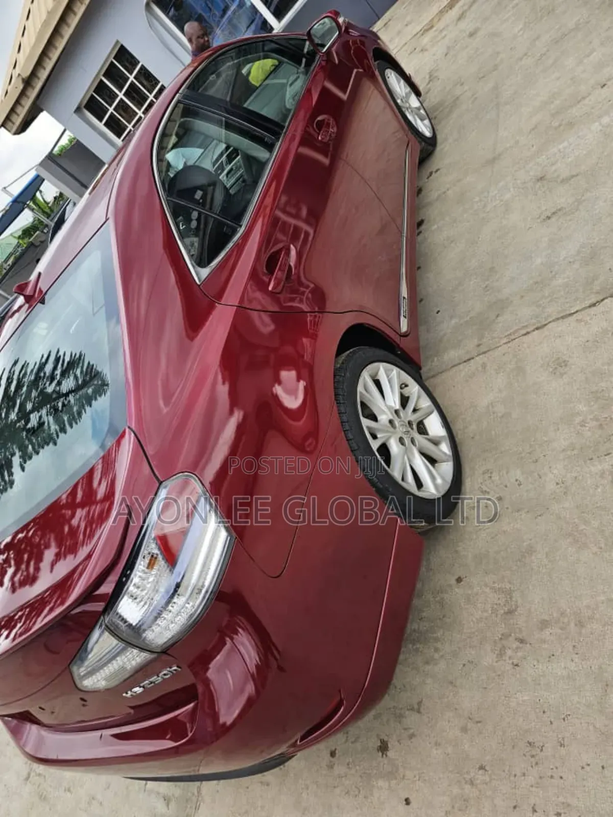 Lexus HS 250h 2010 Red