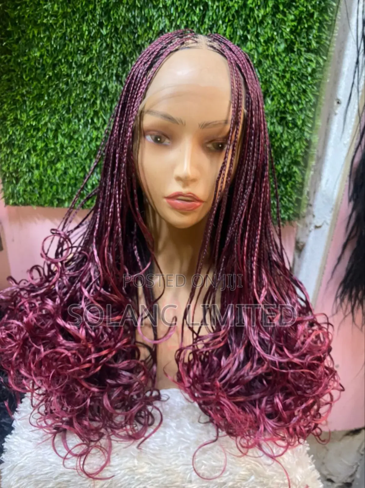 French Curly Braids