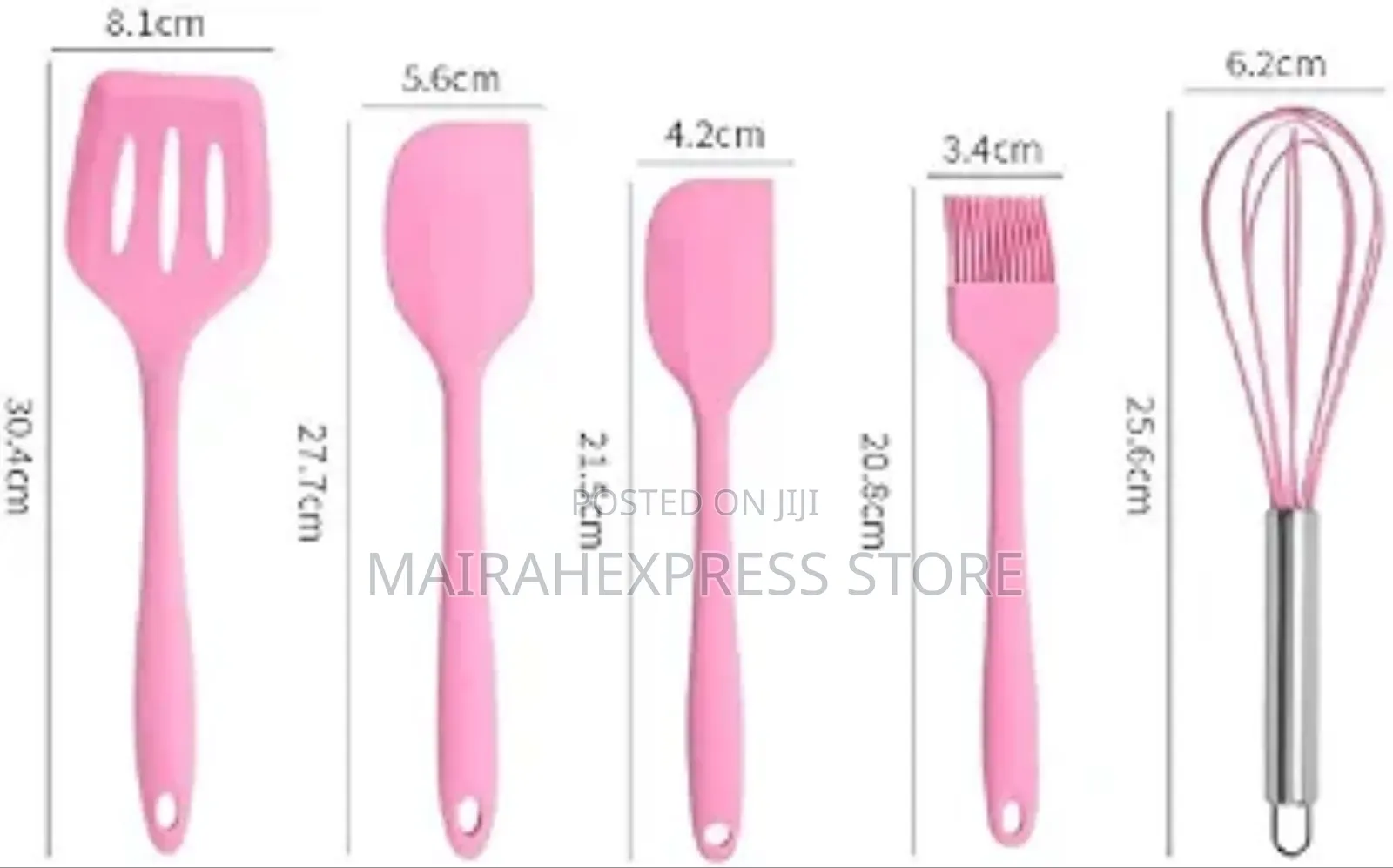 Piece Silicone Baking Utensils Set