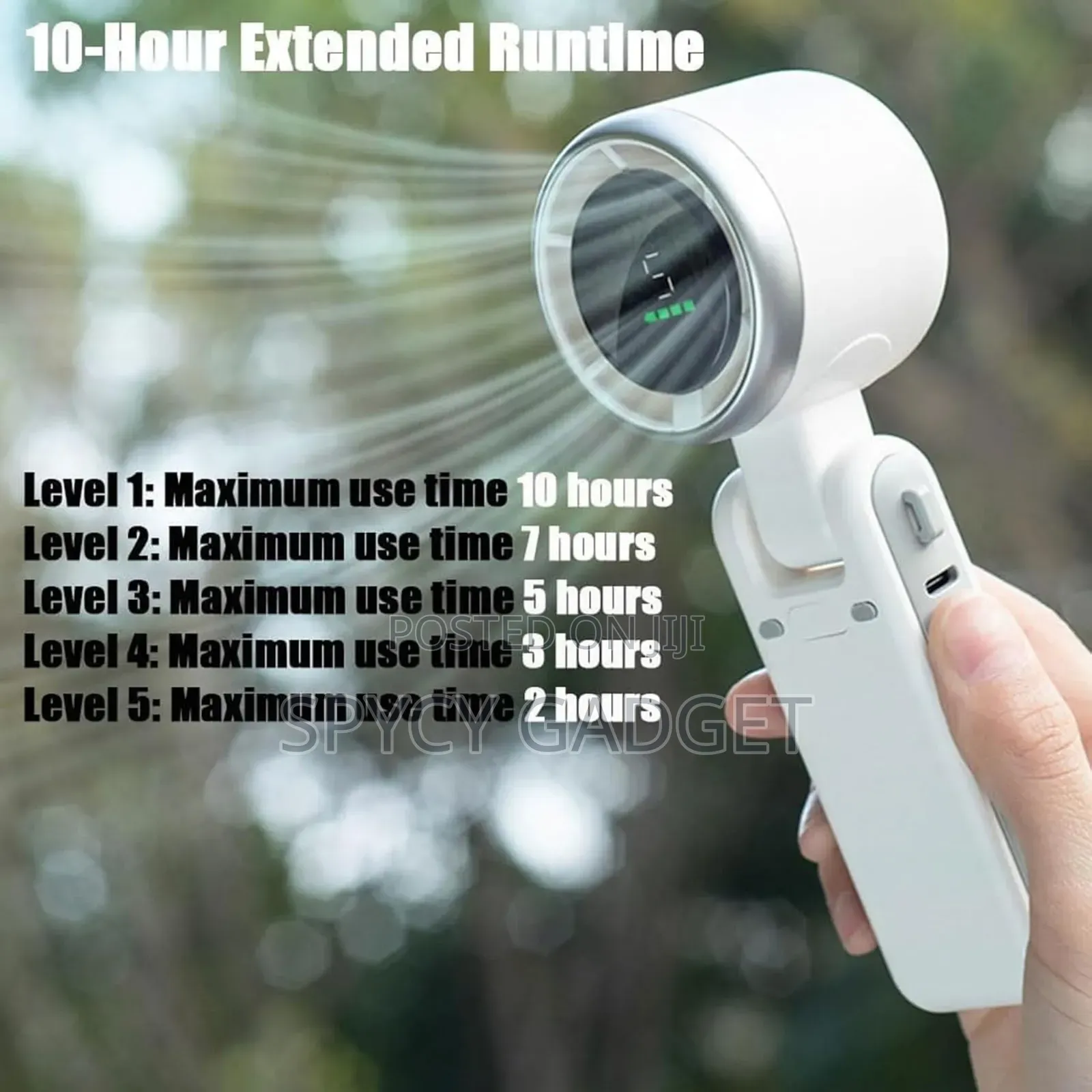 Portable Handheld Foldable Turbo Fan