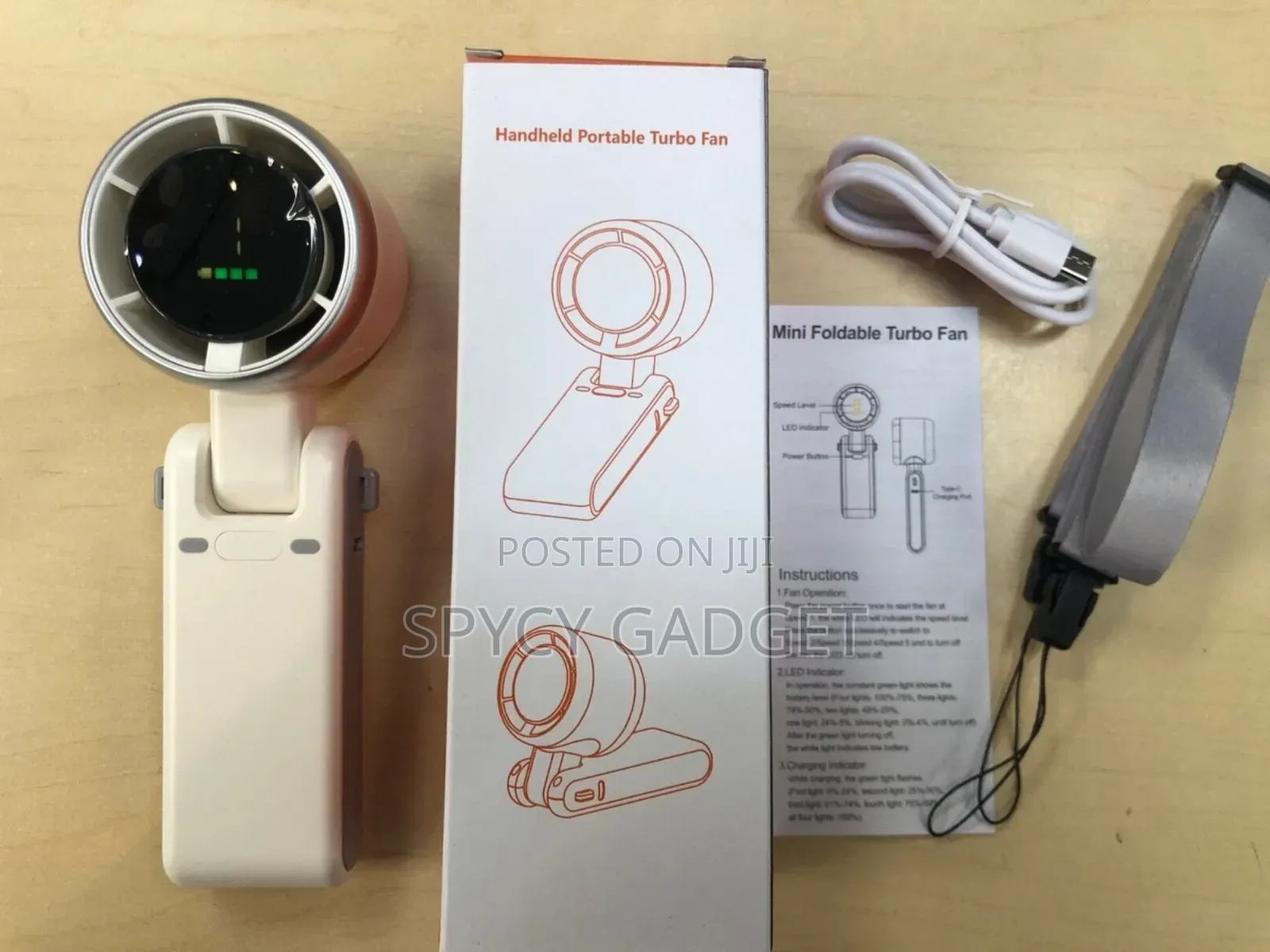 Portable Handheld Foldable Turbo Fan
