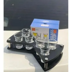 6 Slot Tequila Rack With Shot Cups Ts